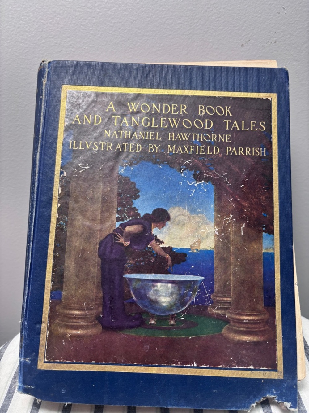 WONDER BOOK AND TANGLEWOOD TALES Nathanial Hawthorne Maxfield Parrish 1910